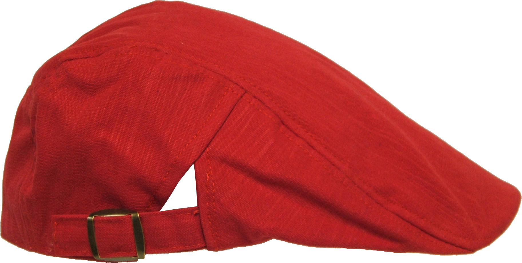 Hat Newsboy Ivy Adjustable Red & White | Santa's Clauset
