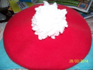 Red-Berfet-with-white-PomPom-300x225 Red Berfet with white PomPom