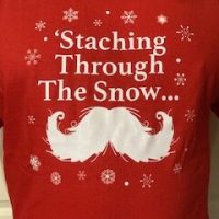 T- Shirt Staching Through the Snow