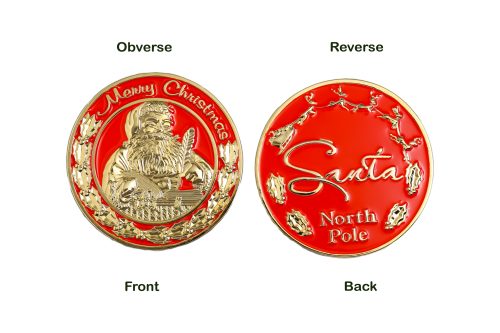 Médaille de Noël pour chien - Père Noël Petite image d'aide - France Médaille de Noël pour chien - Père Noël Petite image d'aide - France