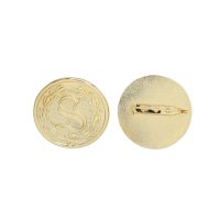 Pin - S - 1 3/4"  Shiny Gold