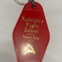 Key Chain - Rudolph's Flight School